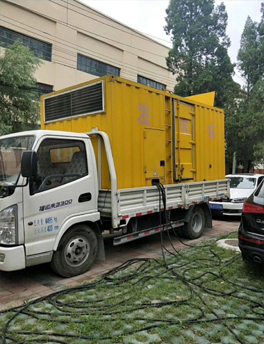 浮梁发电车出租-柴油发电机组排烟系统设计要求及其考虑因素