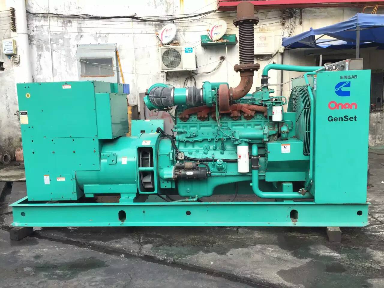 浮梁租赁发电机-柴油发电机不正常冒烟的原因